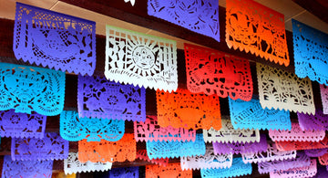 Mira el adorno típico y colorido de las fiestas en México.